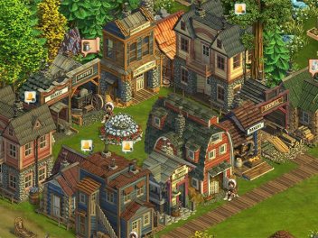 An image from the frontier farming game Klondike. The game has over 500,000 users